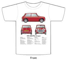 Mini Cooper 1994-2000 T-shirt Front